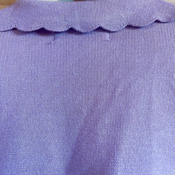 Cable & Gauge Scalloped Collar Sweater - Picture 5 of 5